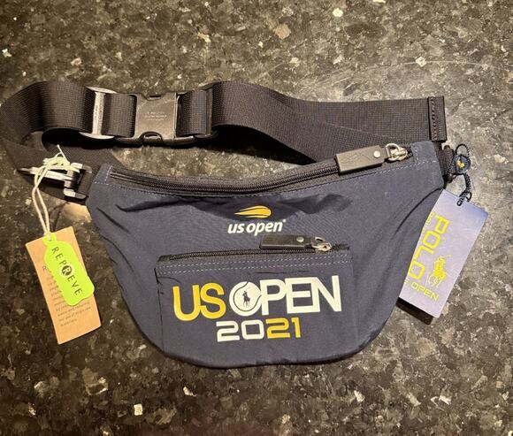 Polo Ralph Lauren Other - Polo Ralph Lauren US Open 2021 Tennis Belt Waist Bag Slim Fanny Pack Navy Pony